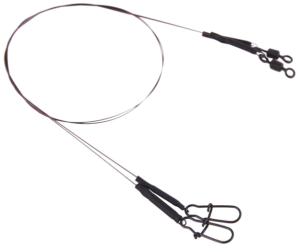 Titanium wire leader 2pcs 10cm